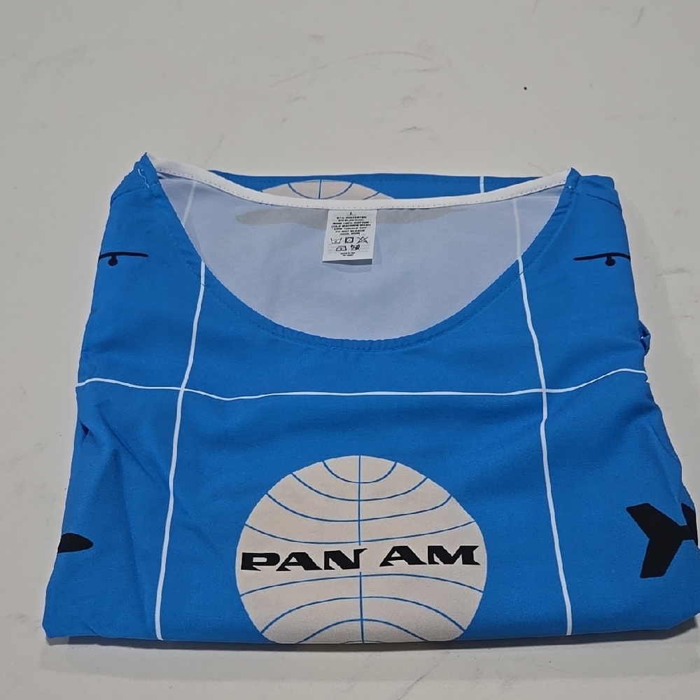 Blue Pan Am Graphic T-Shirt
